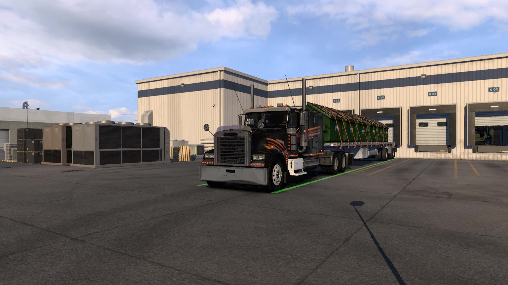 Driving Jon Ruda Freightliner Classic