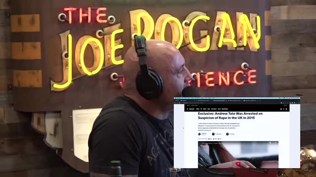 JOE ROGAN ON ANDREW TATES ARREST