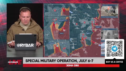 ❗️🇷🇺🇺🇦🎞 RYBAR HIGHLIGHTS OF THE RUSSIAN MILITARY OPERATION IN UKRAINE ON July 6-7, 2024