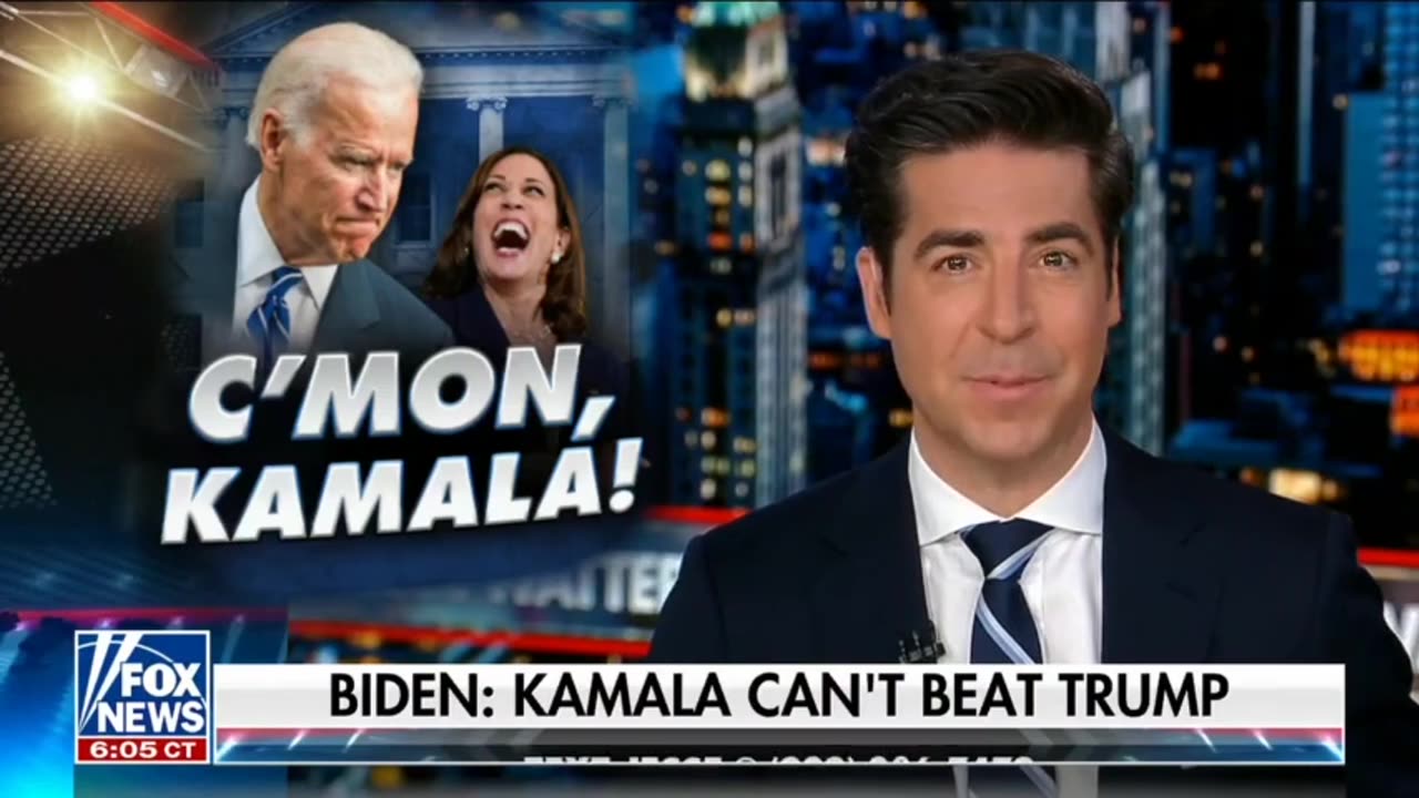 Watters: Biden/Kamala 2024 Has Big Problems