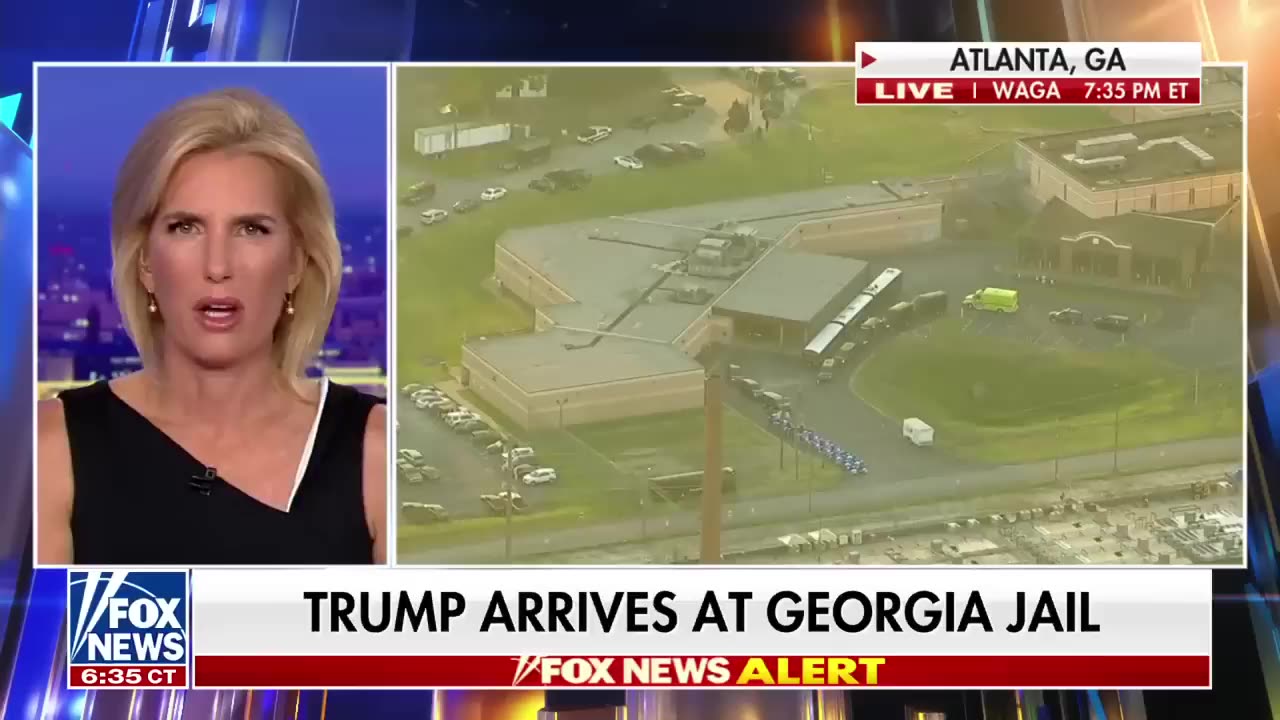 Trump Makes Controversial Arrival at Georgia Jail: Exclusive Video Footage