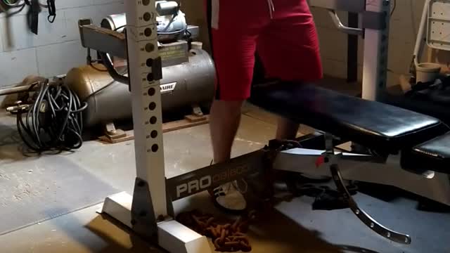 Paused squat 295 x 4