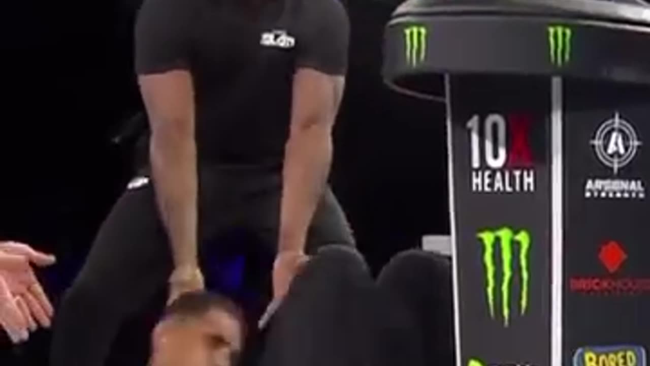 Down but not out #power slap