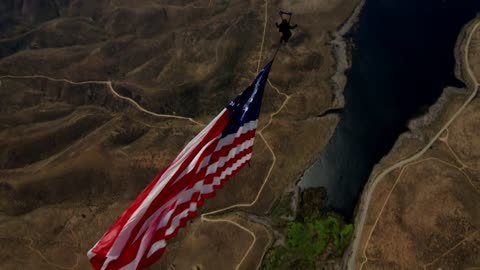 Skydiving Innovations Giant American Flag