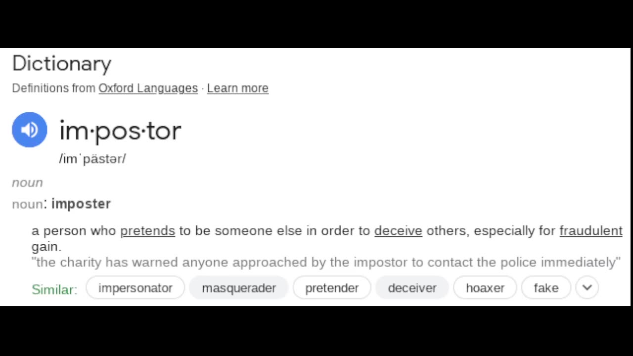 Did Ur NARC say they have Imposter Syndrome? Wicked Must Admit their Misdeeds~Hidden Info