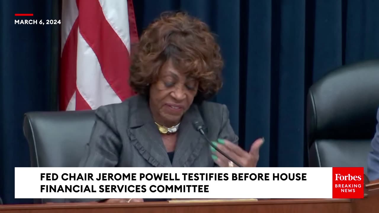 Maxine Waters Urges Republicans To 'Get Serious' About Addressing Nation's Inflation & Economy