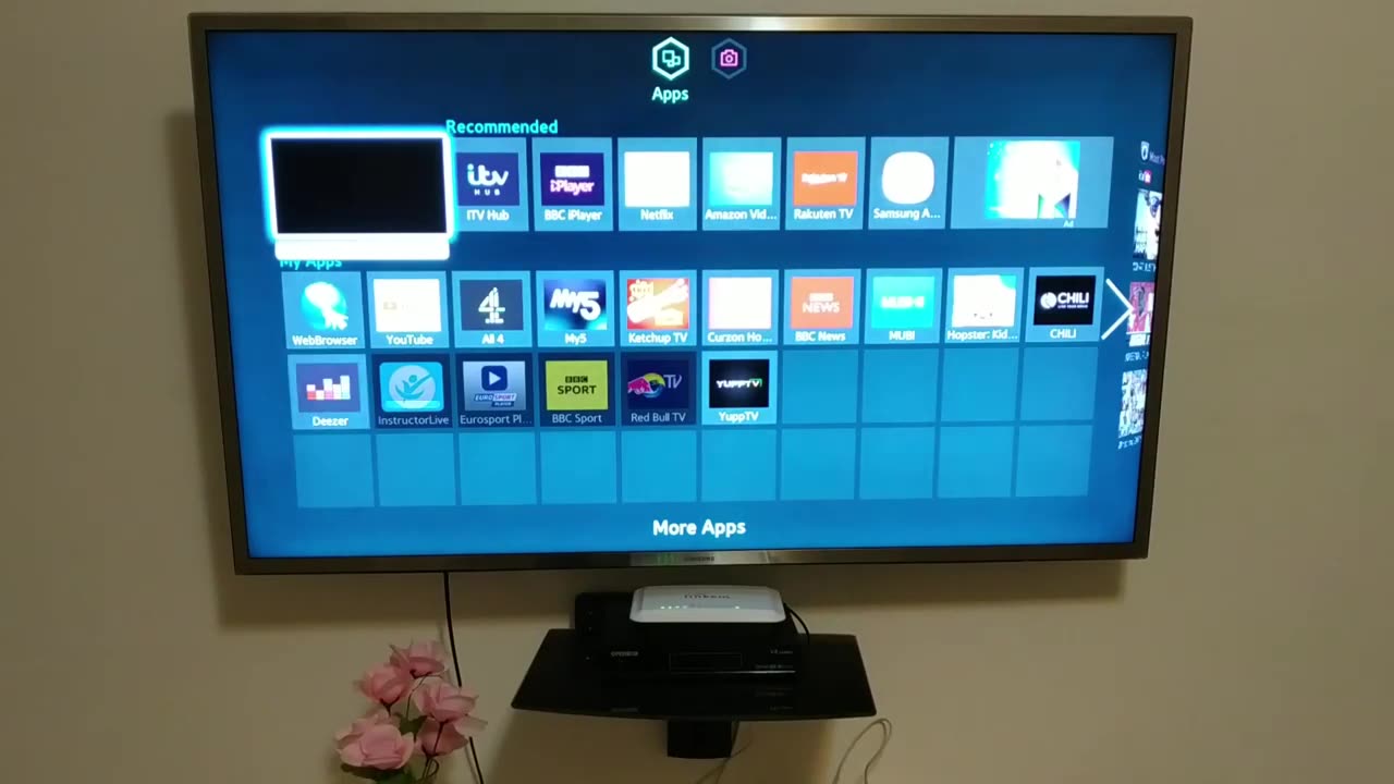 Change SAMSUNG Store Smart TV Region or Country