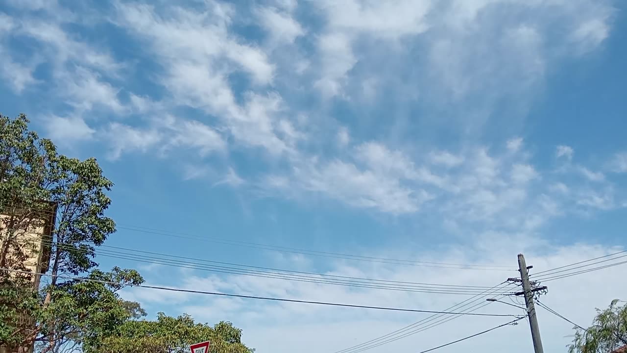 Chemtrails Sydney 7th October 2024