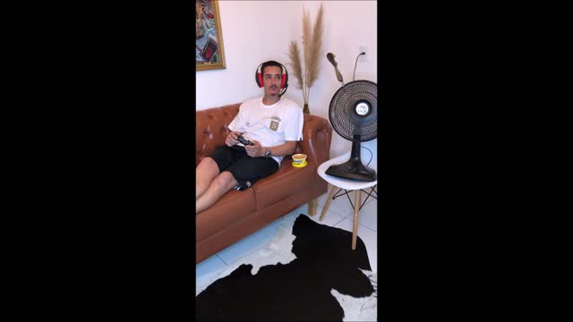Having a Snack While Gaming