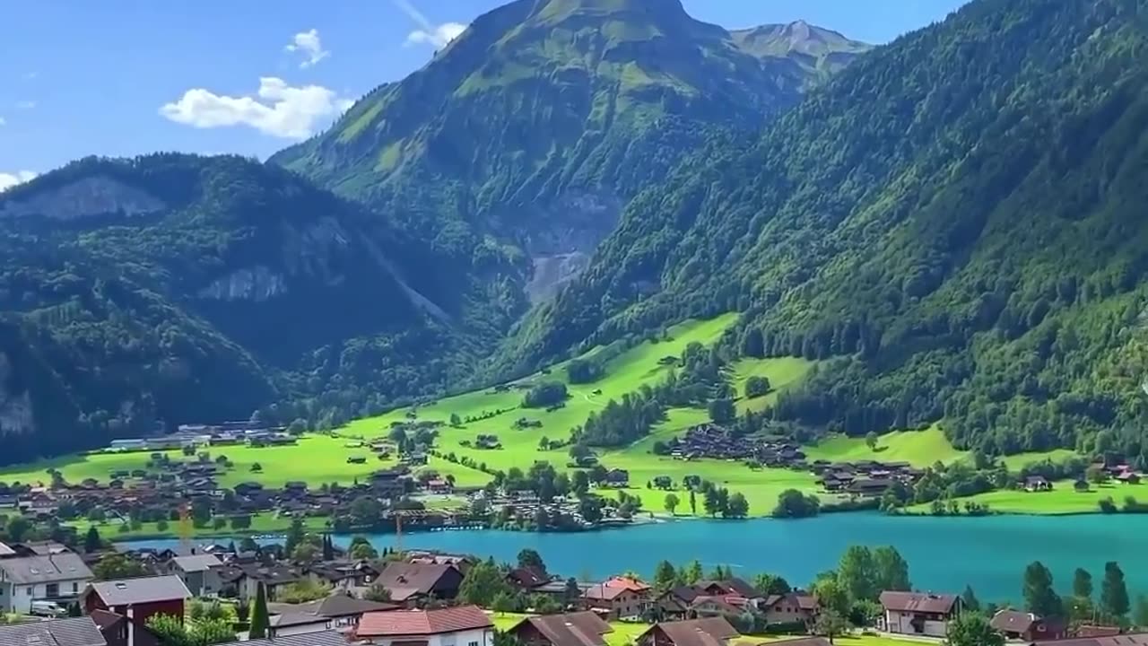 The view of Switzerland