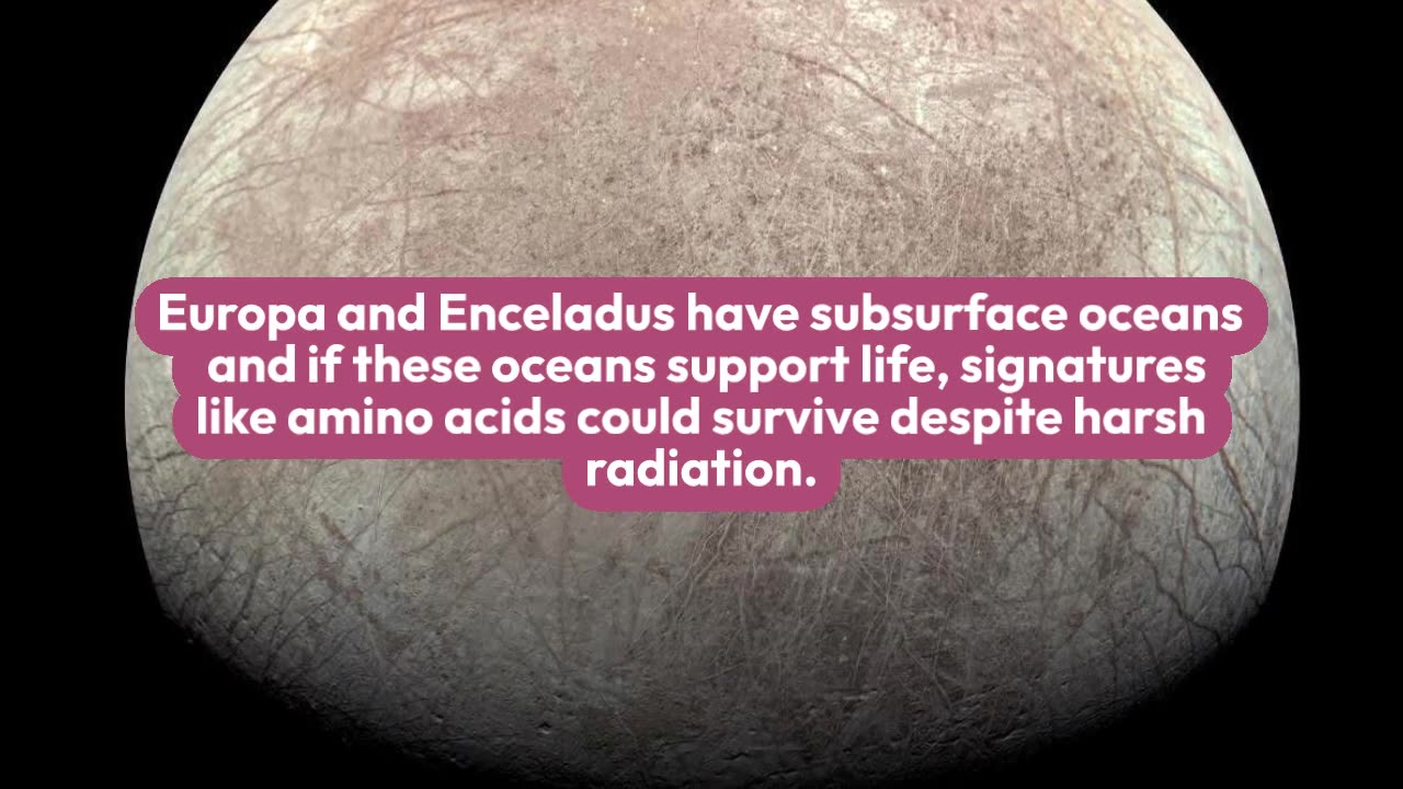 NASA Experiment Reveals: Life Signs Could Survive Near Surfaces of Enceladus and Europa