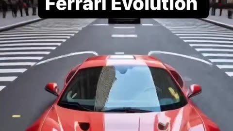 How Ferrari Models Evolved