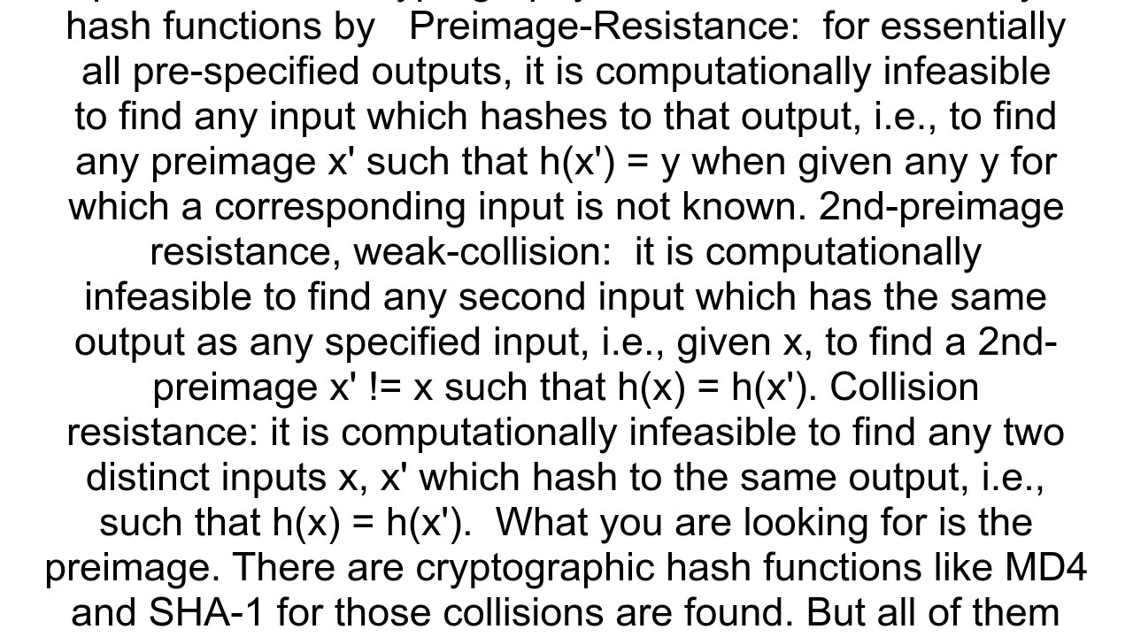 Can we reverse second sha256 hash