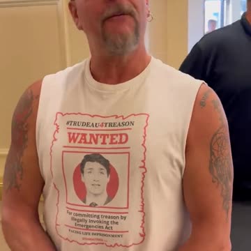 T-shirtgate 2.0 Chinada: Trudeau for Treason
