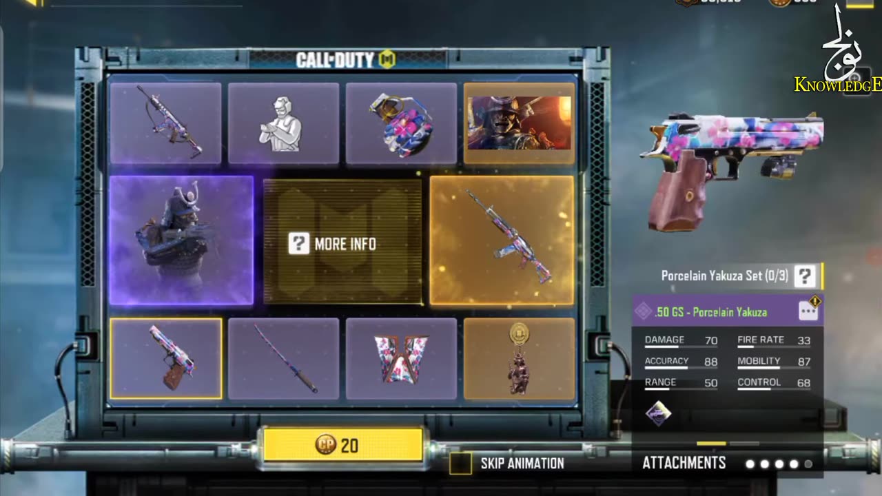 NEW LEGENDARY AK47 KUROMAKU SENTINEL RECON SHOGUN CALL OF DUTY MOBILE BATTLE ROYALE