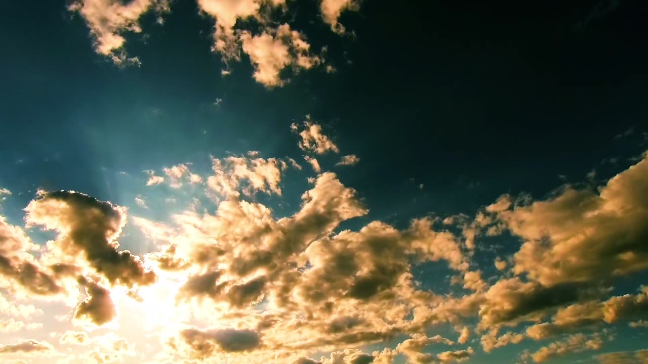 Moving cloud background video...