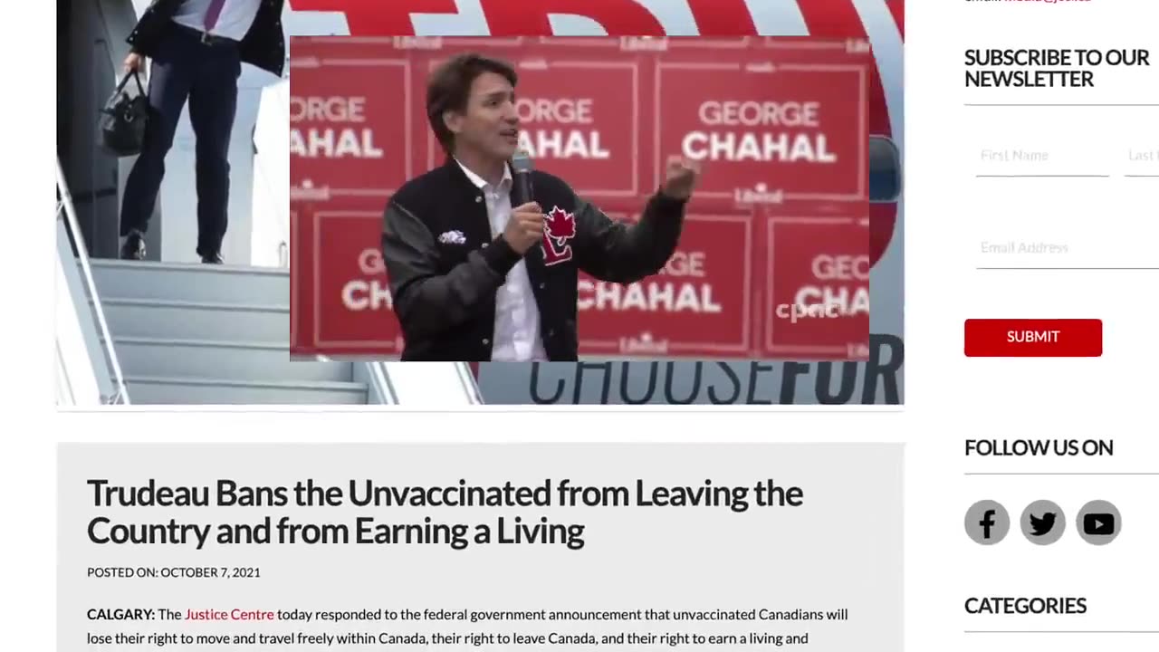 Justin Trudeau used coercive tactics with dangerous 1930's Nazi style propaganda