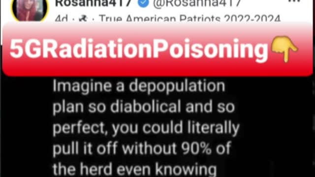 Spray And Radiation Genocide...Mass Scale