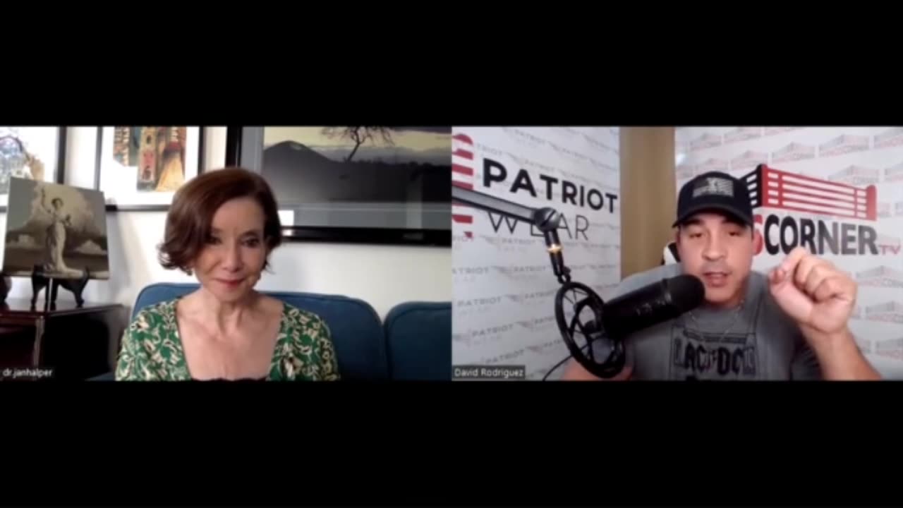 David Nino Rodriguez with Dr Jan Halper Hayes US Military A Look Ahead