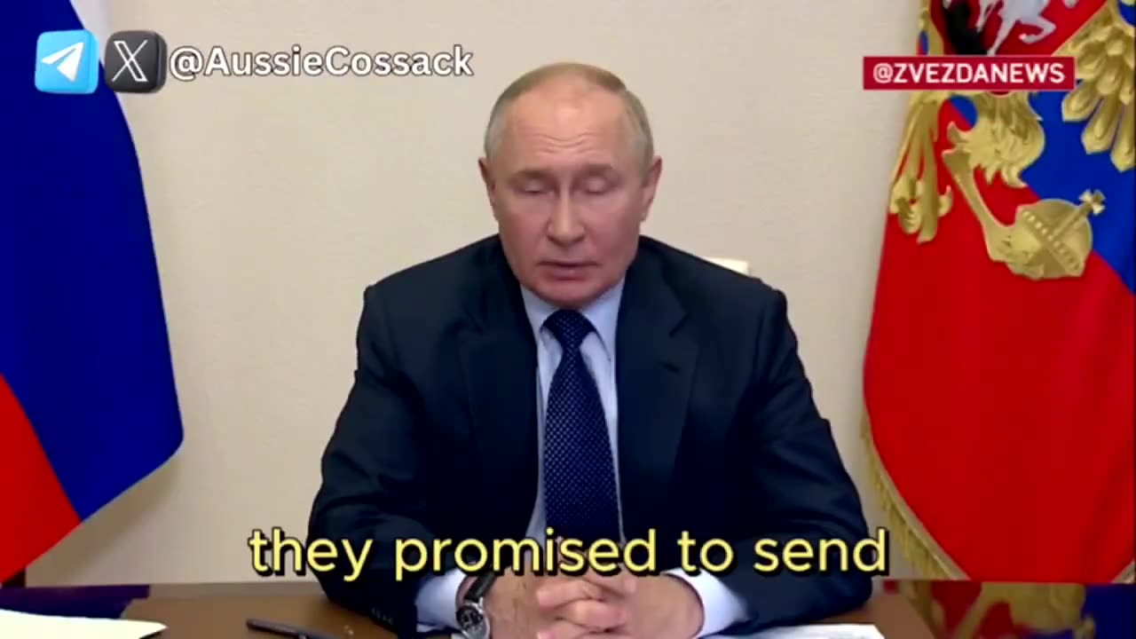 Vladimir Putin: "Ukraine has just attacked Russia's Kursk Nuclear Power Plant!"