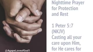 Nighttime Prayer for Protection and Rest #Shorts