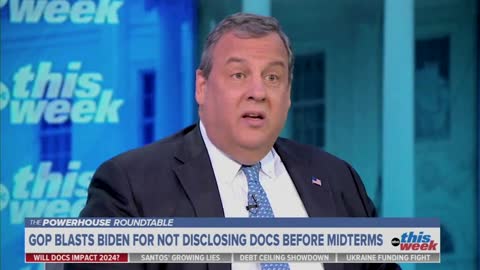 Chris Christie : Who was involved in covering up Biden's mishandling of classified docs?