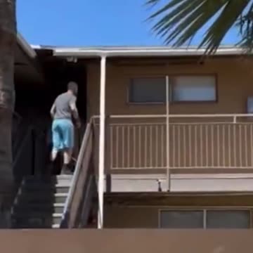 QAnon Shaman Jacob Chansley Seen at Halfway House