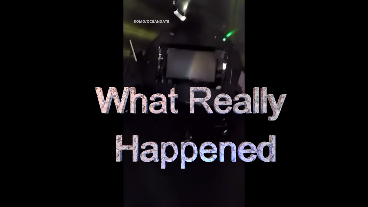 What Really Happened