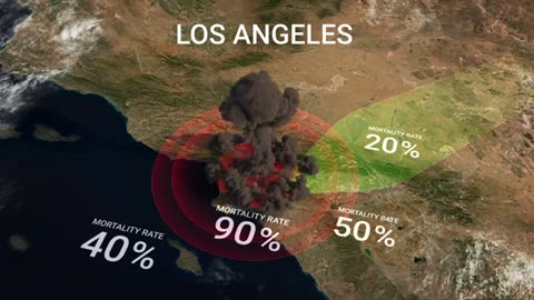 What if nuclear go off in New York, Chicago, AI simulation
