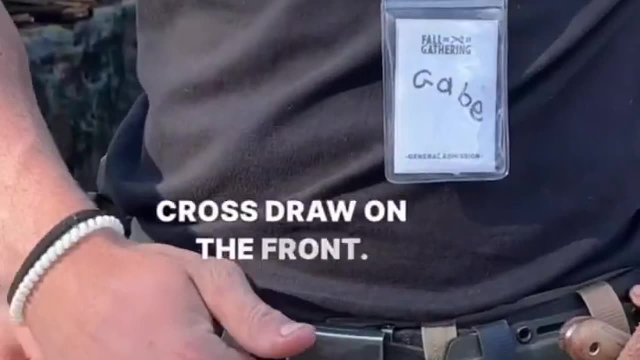 🤯Most INSANE CARRY at GA Bushcraft! #knives #camping #youtubeshorts #outdoors #edc #short #shorts