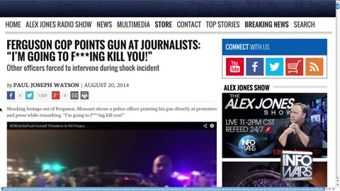 Investigating The Police State Invasion