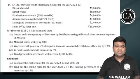 COST SHEET L7