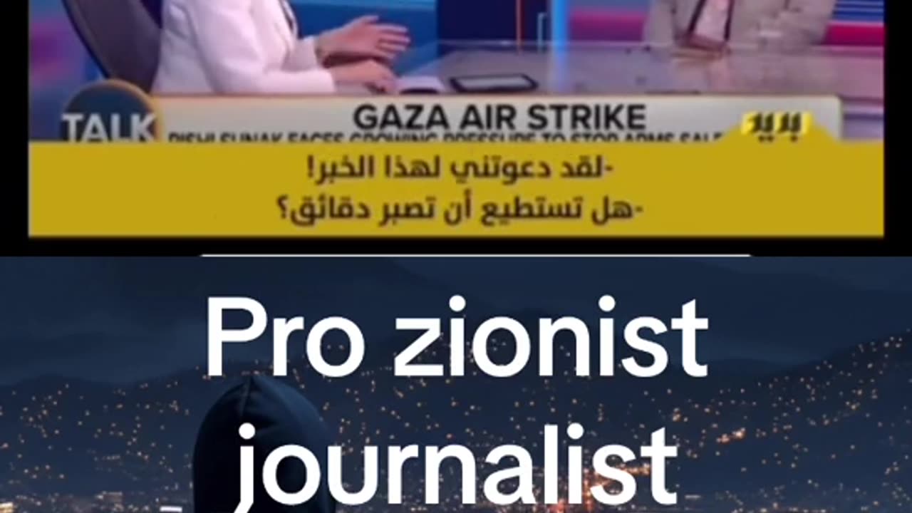 PRO ZIONIST "JOURNALIST" HUMILIATED