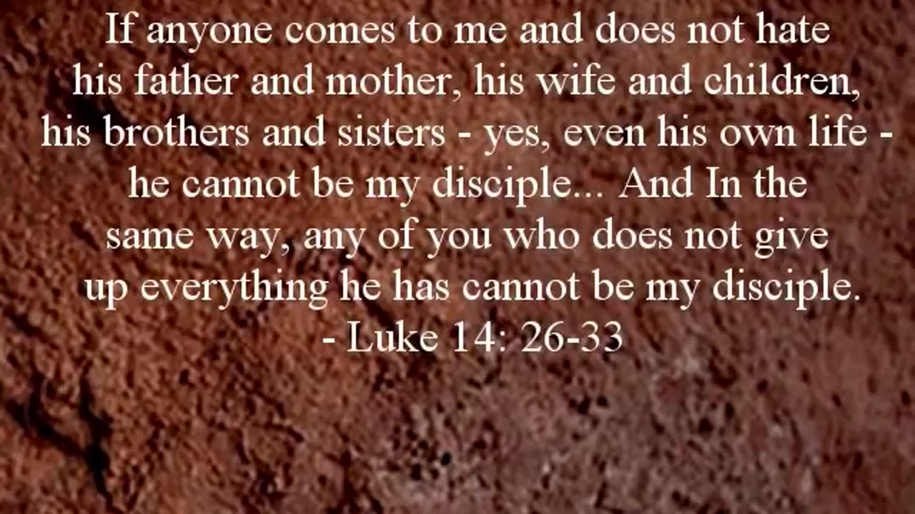 Why does every intelligent Christian disobey Jesus? [ MIRROR ]