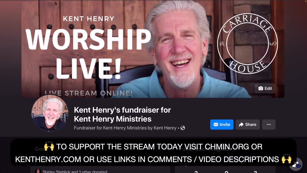 KENT HENRY | 6-29-23 HEART OF THE PSALMS EPISODE 3 LIVE | CARRIAGE HOUSE WORSHIP