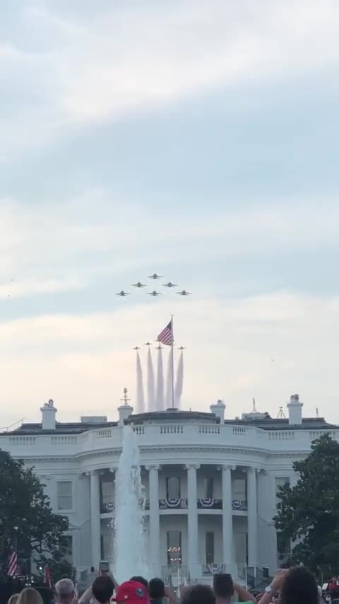 Happy 4th- from a White House that put America First @realDonaldTrump