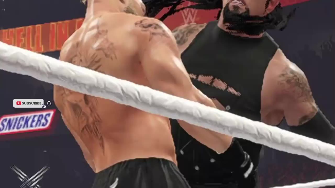 Undertaker Epic Escape WWE 2K23 Shocking Punch to Brock Lesnar