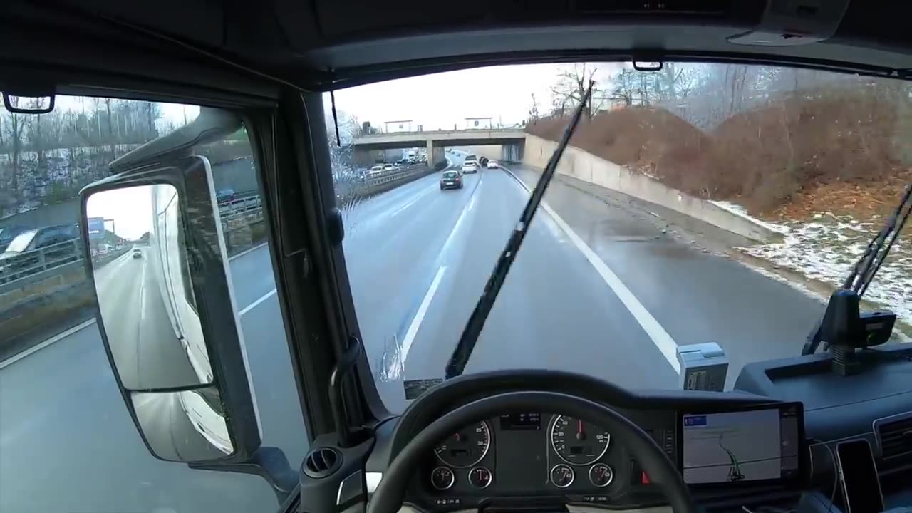 truck driving