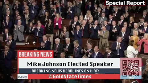 GST - News - ALERT: Speaker of the House Mike Johnson's FIERY Address to the Nation!