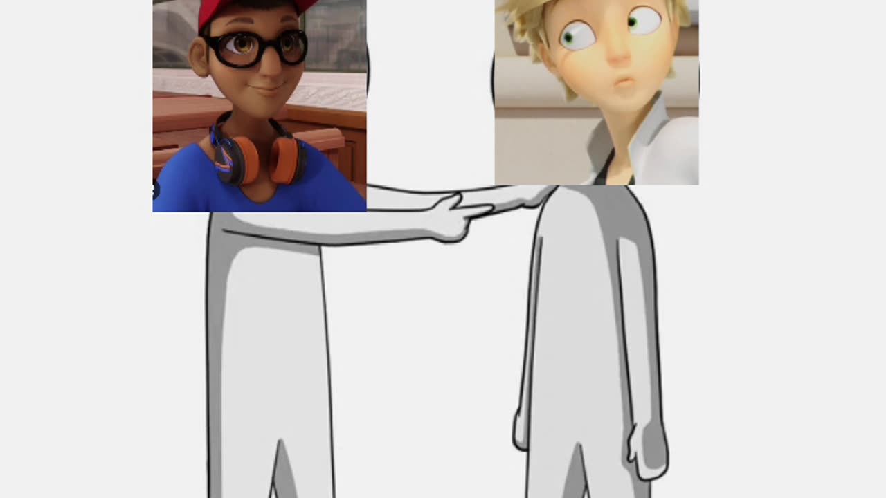 Adrien is like nah I'm good🤣