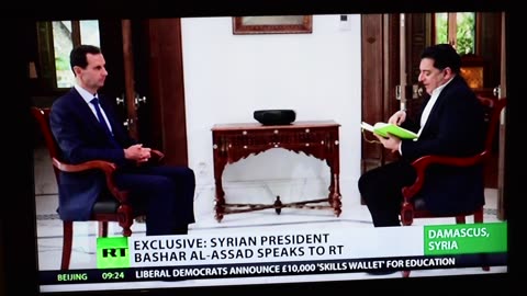 Afshin Rattansi Interview with Bashar al Assad