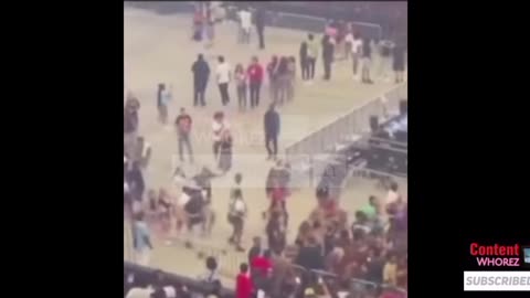 Lil Durk Concert gets shot up