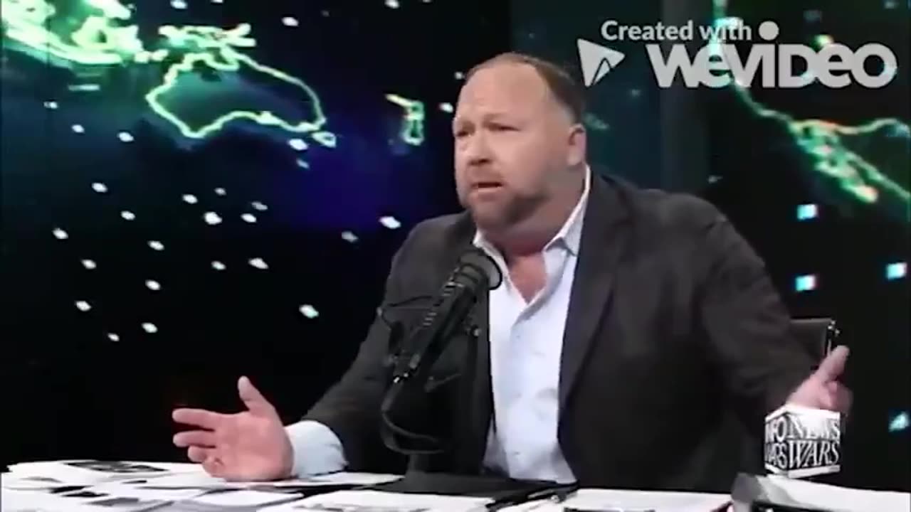 Alex Jones must be jabbed.