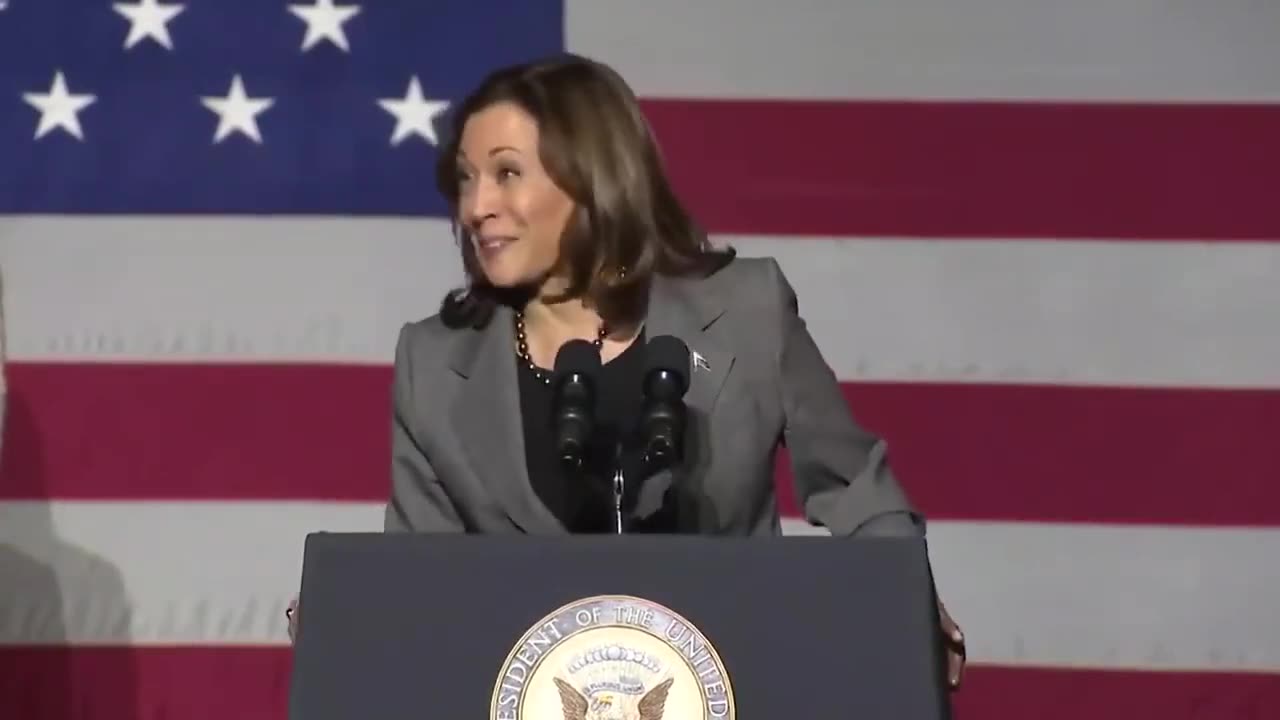 🚨Warning: Kamala Harris says Biden admin has "reduced heating and electricity bills so"