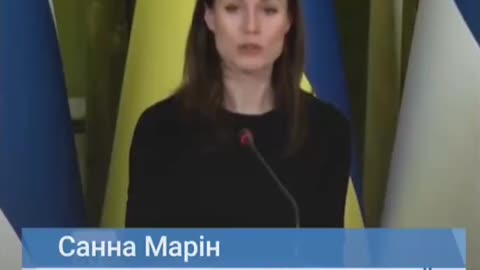 Finnish PM Sanna Marin visiting Zelensky in Kyiv