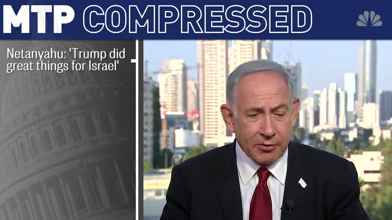 ‘Trump Did Great Things For Israel,’ Netanyahu Says