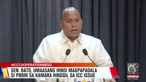 Sen. Bato, umaasa na hindi magpapadala si PBBM sa Kamara hinggil sa ICC Issue