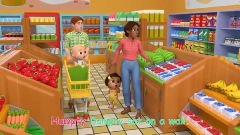Humpty Dumpty Grocery Store _Nursery Rhymes _ Kids Songs