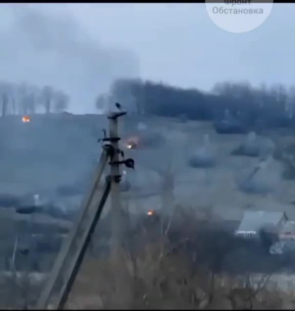 Fiery hell for VSUchek at Bakhmut