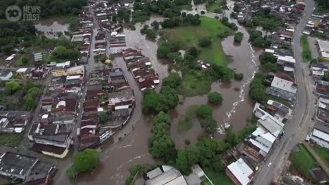 Brazil Floods Worsen After Dam Bursts | 10 News First